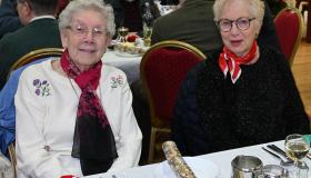 Kells and Connor Senior's festive lunch