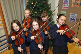 Moorfields P.S. P5-P7 Carol Service