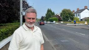 Broughshane Road pedestrian safety issues raised by Frew