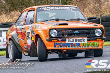 New Year Rally Sprint Championship at Shackleton Industrial Park, Ballykelly