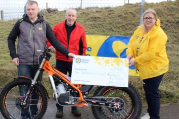 £2,000 raised through Marie Curie Charity Trial