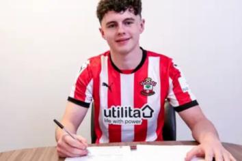 Ballymena United's Luke Hawe signs for Southampton FC