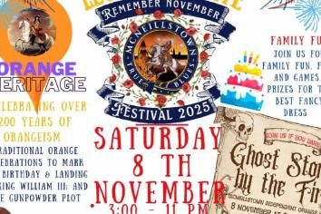 History with a spooky twist at McNeillstown ILOL's 'Remember November' festival