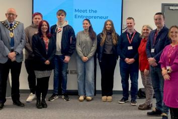 Ballymena students connect with local entrepreneurs in Mid and East Antrim's final Future Founders session