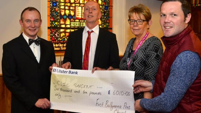 1st Ballymena's First Light raises over &pound;6,000 for CLIC Sargent