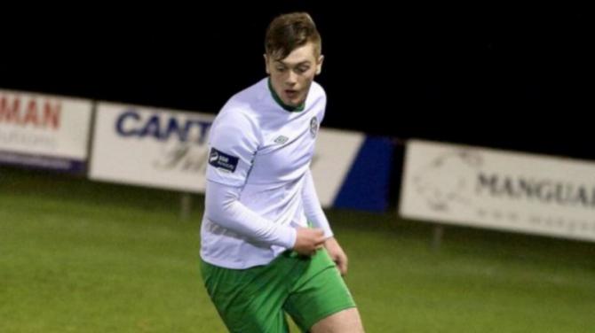 Conor Keeley signs for Ballymena United
