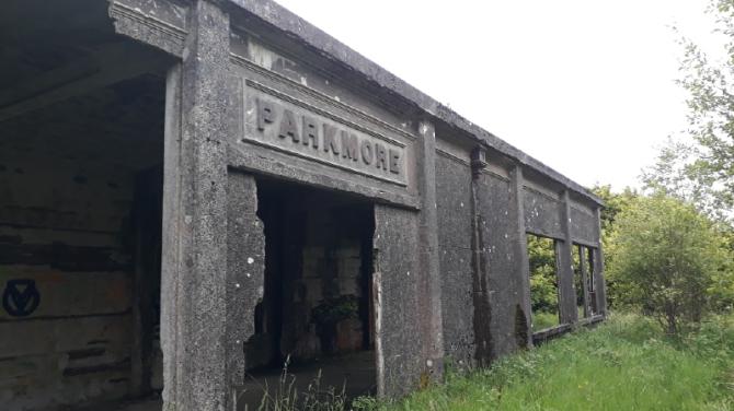 Iron Ore Mines and 'Ghost' Railway Stations - just part of the Dungonnell Trail