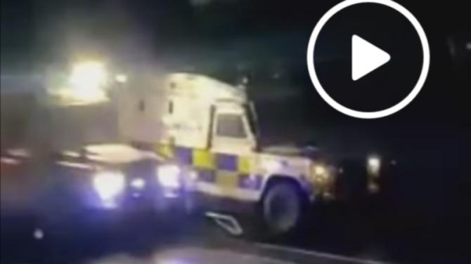 Protest at Ballykeel