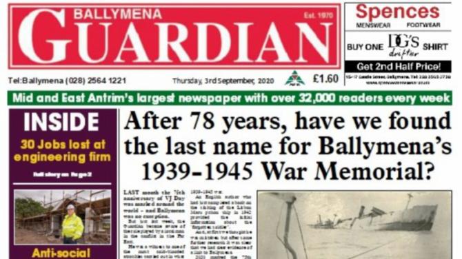 Council to begin search for World War 2 missing memorial names