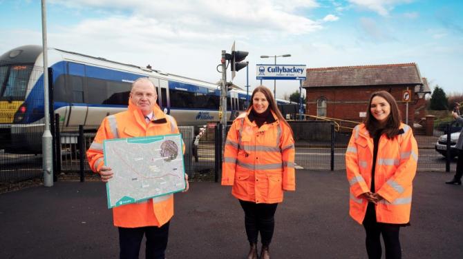 Cullybackey rail project - Translink information day
