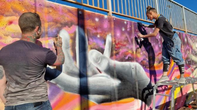 Ballykeel mural is 'society statement'