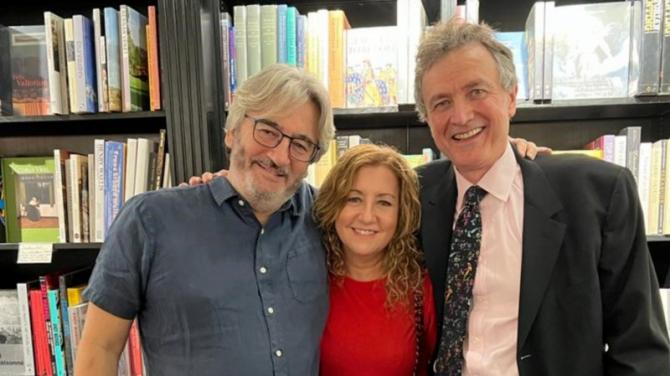 Acclaimed BBC correspondent reunites with Ballymena born psychiatrist Dr Niall Campbell at book launch