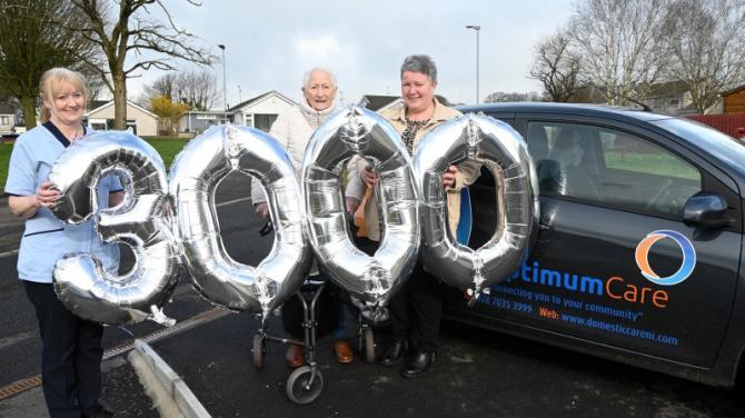 May is 3,000th Service User