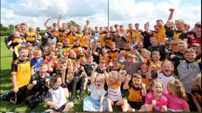 Casements win their first ever Antrim Senior Football League title