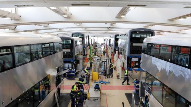 Wrightbus seeks to fill '100s' of positions in Ballymena