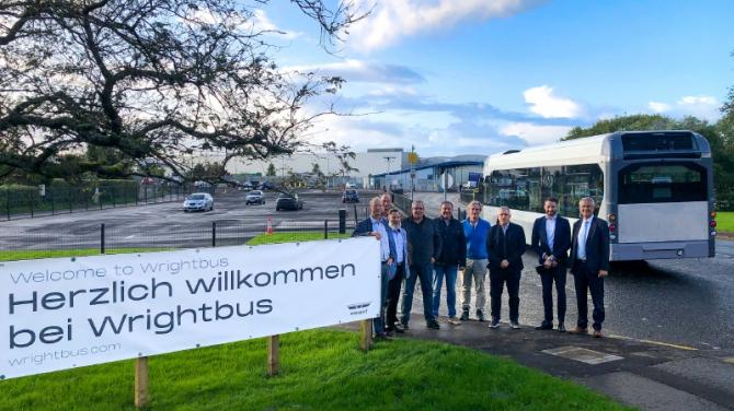 Wrightbus lands significant order for hydrogen-powered buses from Germany