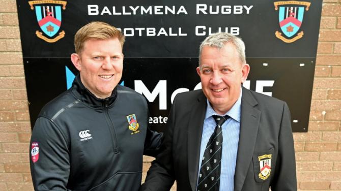 John Nicholl named First XV head coach at Ballymena RFC