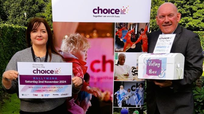 Choice Housing to award funding to Ballymena community groups