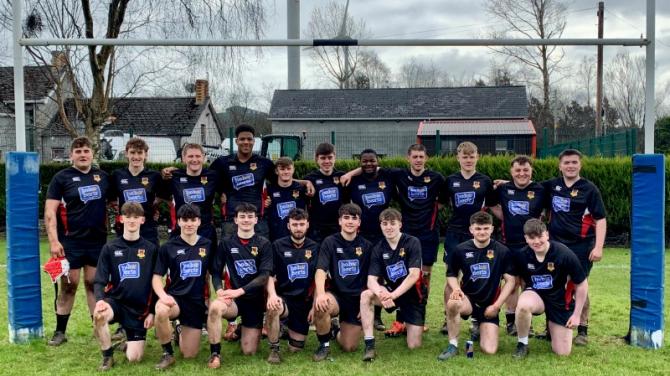 Ballymena RFC U18s in this Saturday's Ulster League Final against Armagh