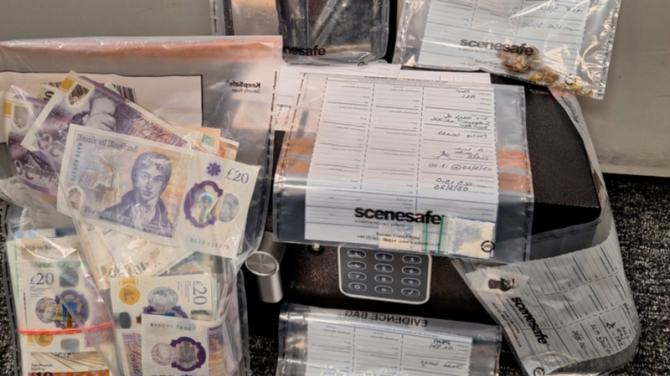 Male arrested following Cullybackey drugs find