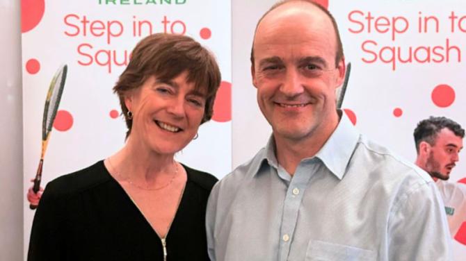 Squash Ireland honour for Ballymena's Mark