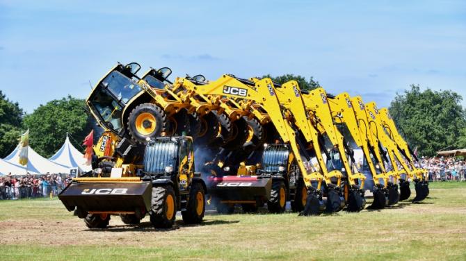 Dancing diggers are back