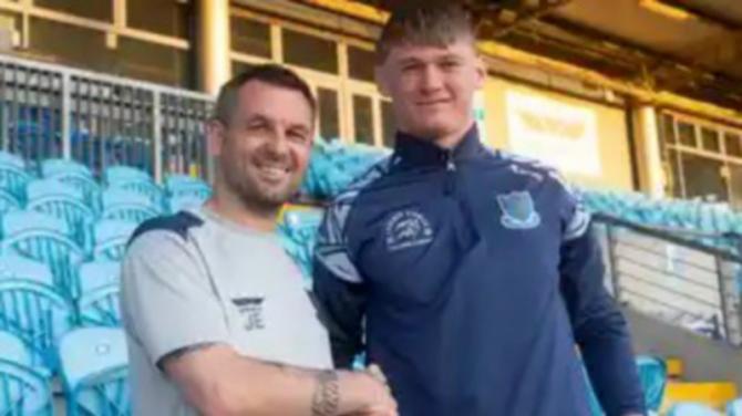 Ballymena United announce signing of Newry City striker Ryan McNickle