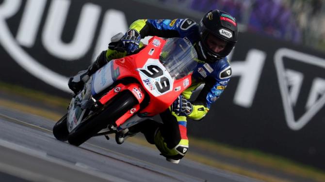 Cullybackey teen wins Talent Cup at British Grand Prix