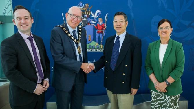 Chinese Consul General welcomed to Mid and East Antrim Borough