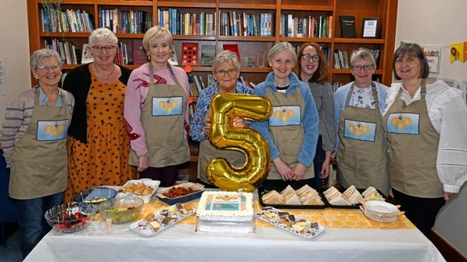 Five years marked at Ballymena Baby Bank