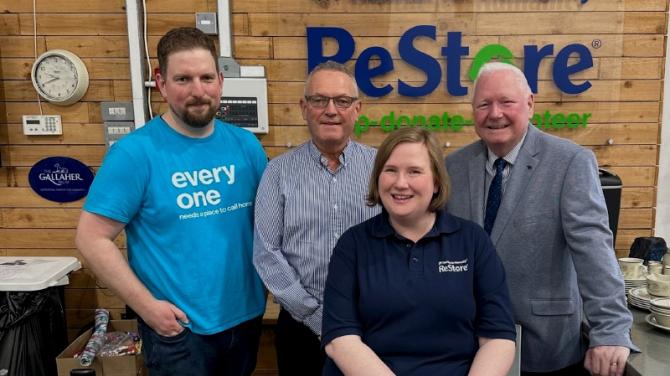 Gallaher Trust's £170K to support new Habitat for Humanity Project