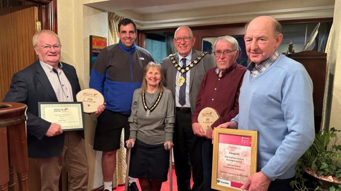 Celebration evening for Ahoghill in Bloom volunteers