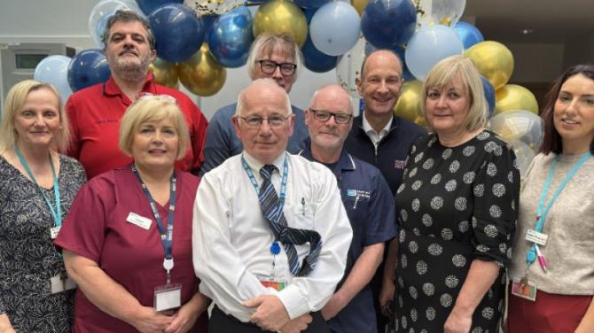 Celebrating 25 years of Antrim Area Hospital's renal unit