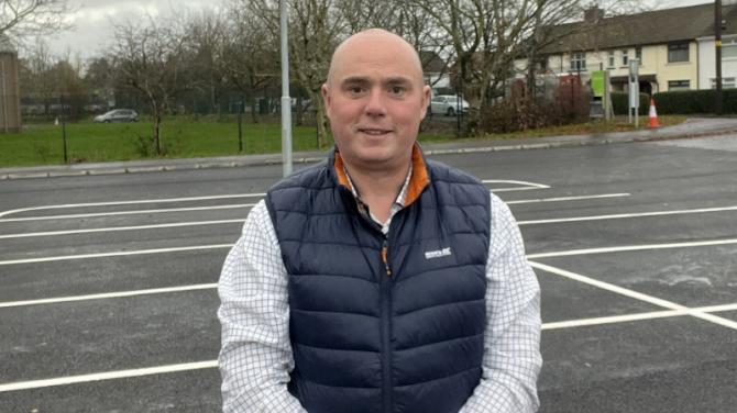 Barr welcomes Knockan Road Carpark resurfacing