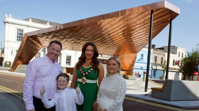 Euan's 'Harmony Hub' entry a hit with Neeson!