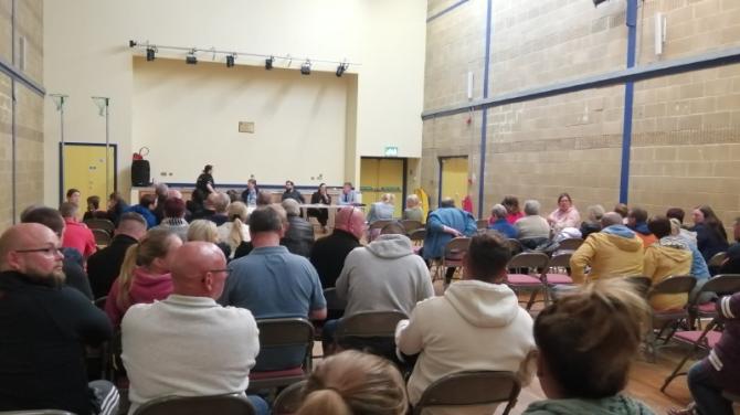 Ballykeel meeting - anger, resentment and despair all too obvious in heated atmosphere